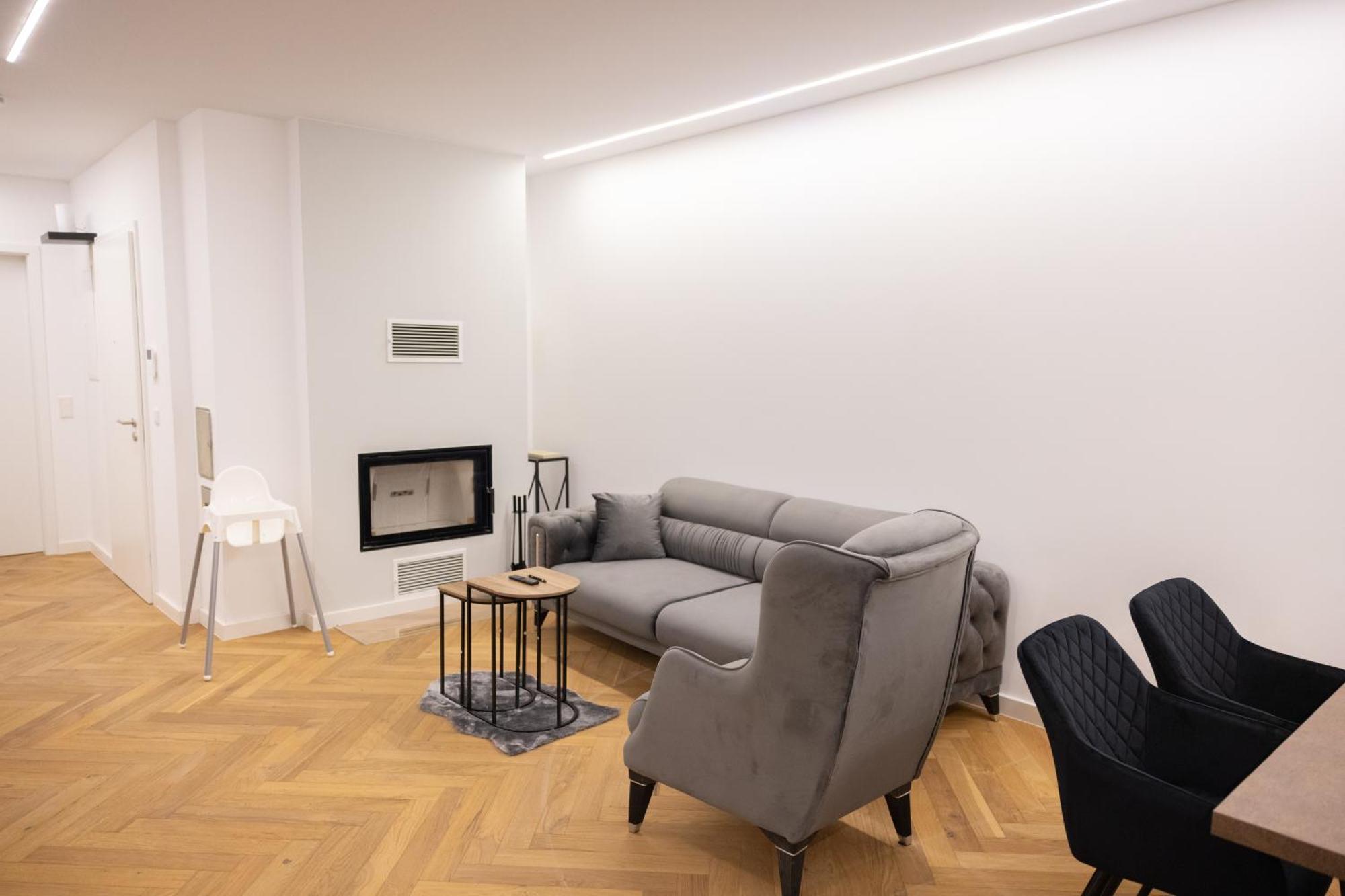 Neubau Apartment Mit Kamin Und Terrasse In Premium Lage Parkplatz Inklusive Bielefeld Eksteriør billede