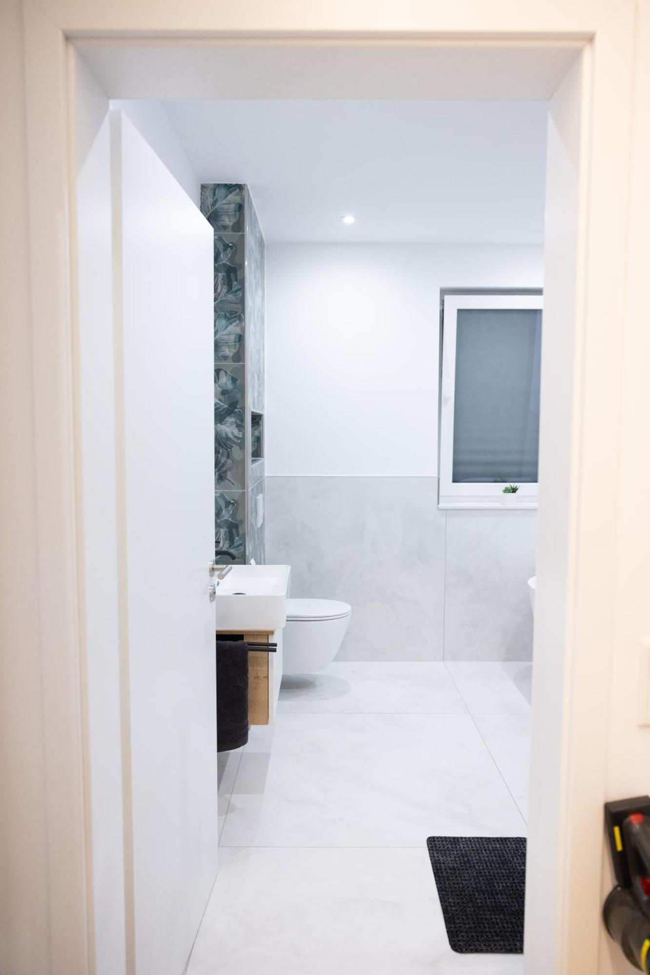 Neubau Apartment Mit Kamin Und Terrasse In Premium Lage Parkplatz Inklusive Bielefeld Eksteriør billede