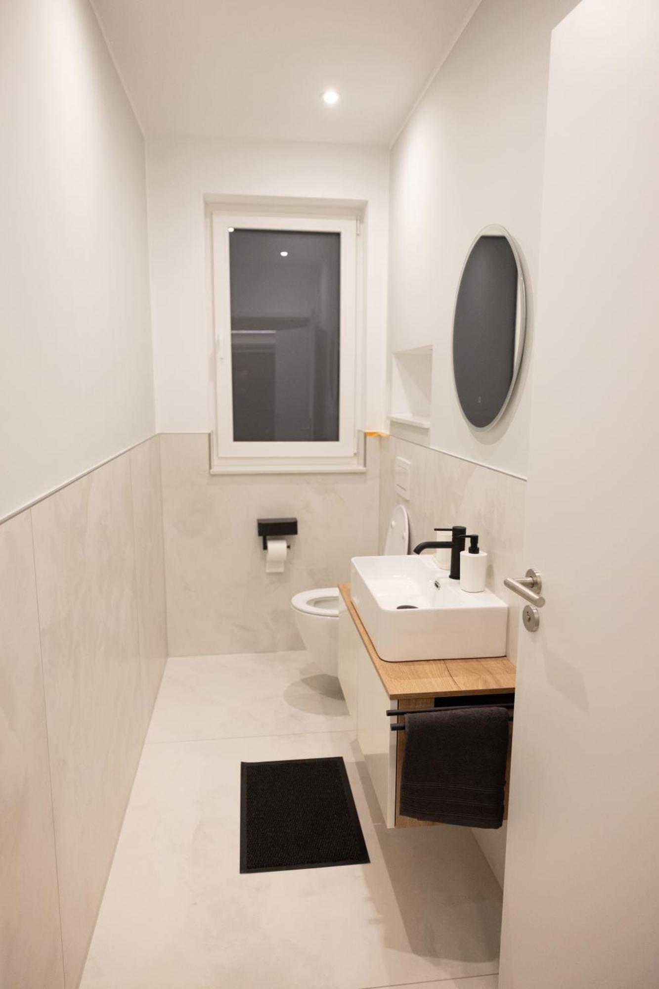 Neubau Apartment Mit Kamin Und Terrasse In Premium Lage Parkplatz Inklusive Bielefeld Eksteriør billede