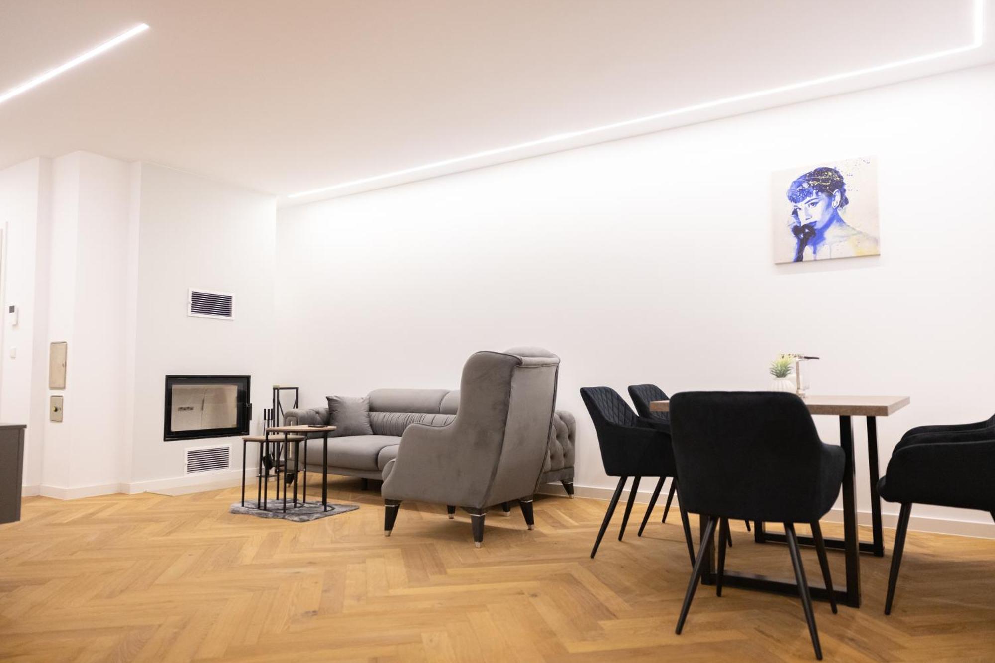 Neubau Apartment Mit Kamin Und Terrasse In Premium Lage Parkplatz Inklusive Bielefeld Eksteriør billede