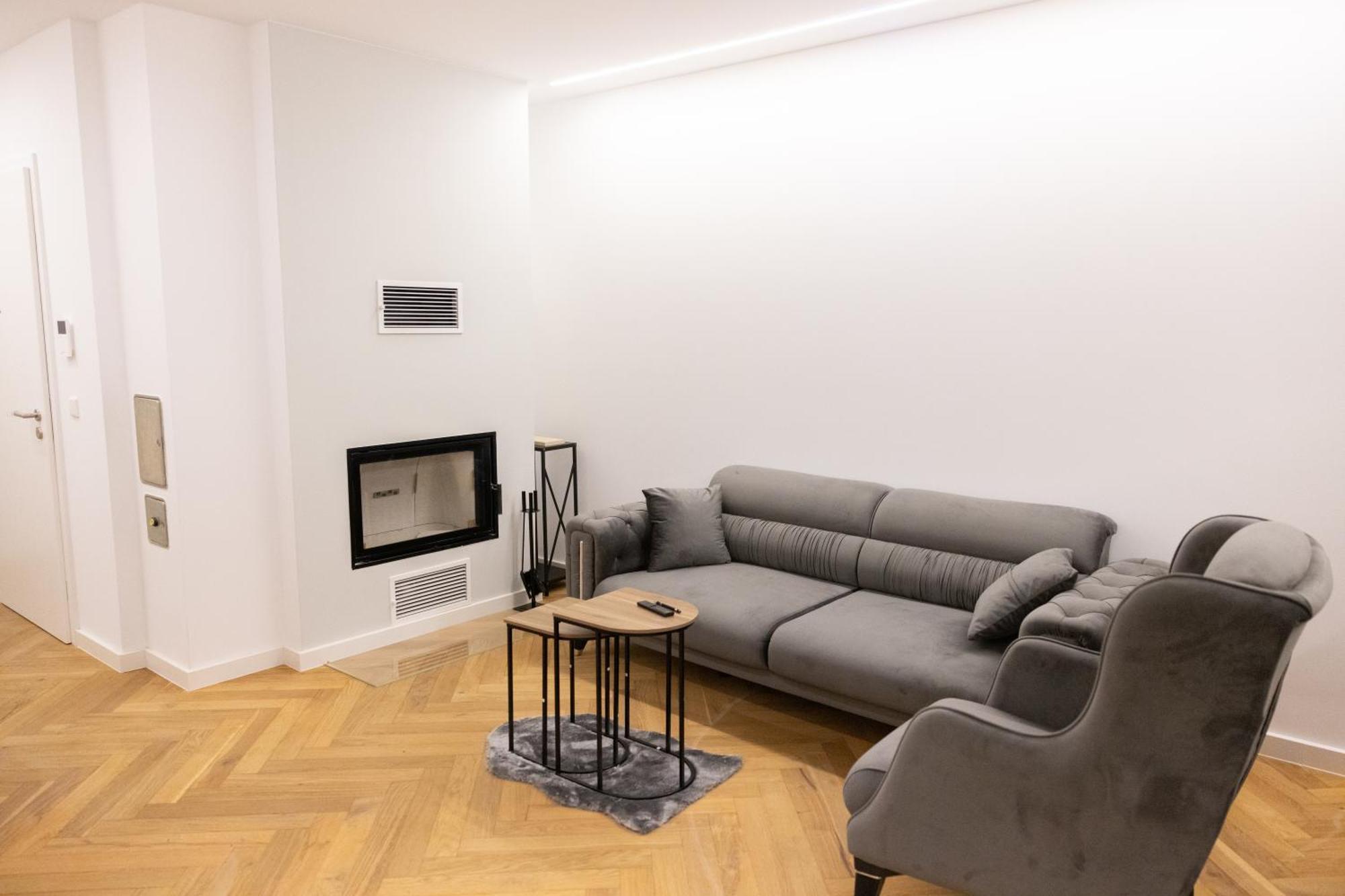 Neubau Apartment Mit Kamin Und Terrasse In Premium Lage Parkplatz Inklusive Bielefeld Eksteriør billede