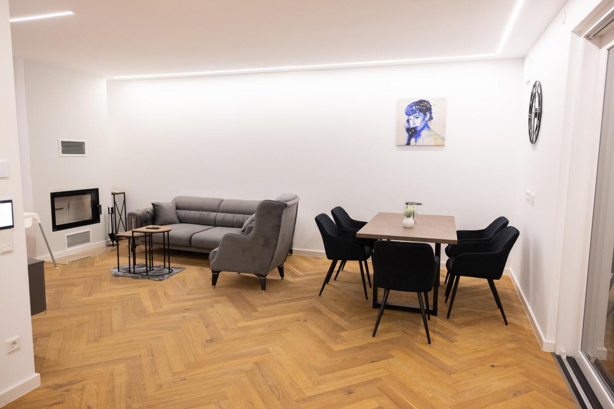 Neubau Apartment Mit Kamin Und Terrasse In Premium Lage Parkplatz Inklusive Bielefeld Eksteriør billede