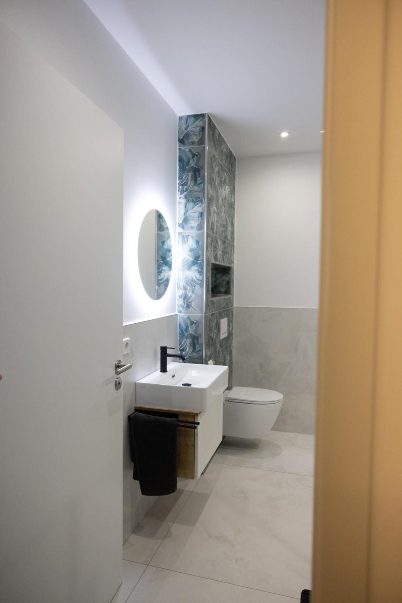 Neubau Apartment Mit Kamin Und Terrasse In Premium Lage Parkplatz Inklusive Bielefeld Eksteriør billede
